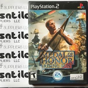 Medal of Honor - Rising Sun - PS2 - Working